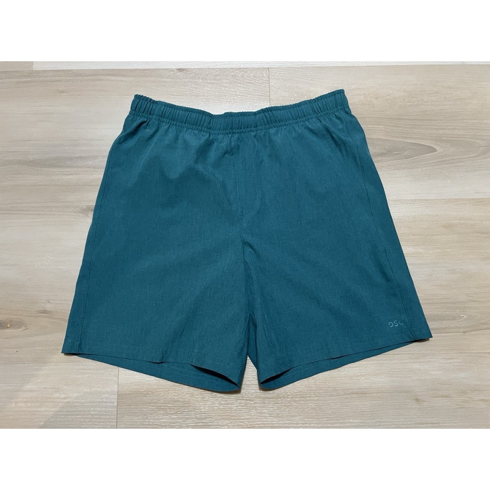 NWT DSG Boys Agility Shorts Size Large Teal Pool Heather